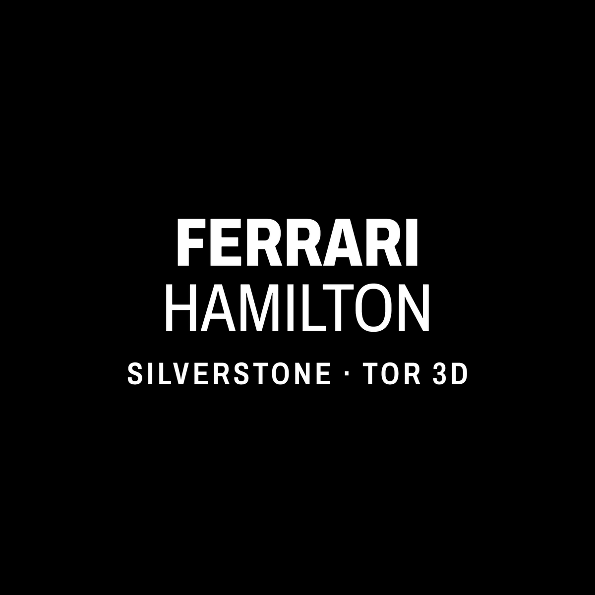 Ferrari – Lewis Hamilton | Silverstone 3D – ramka SpeedFrames (zdjęcie wkrótce)